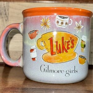 🥰 Gilmore Girls Mug Luke's Diner Icons 20oz High Gloss Camper By Silver Buffalo